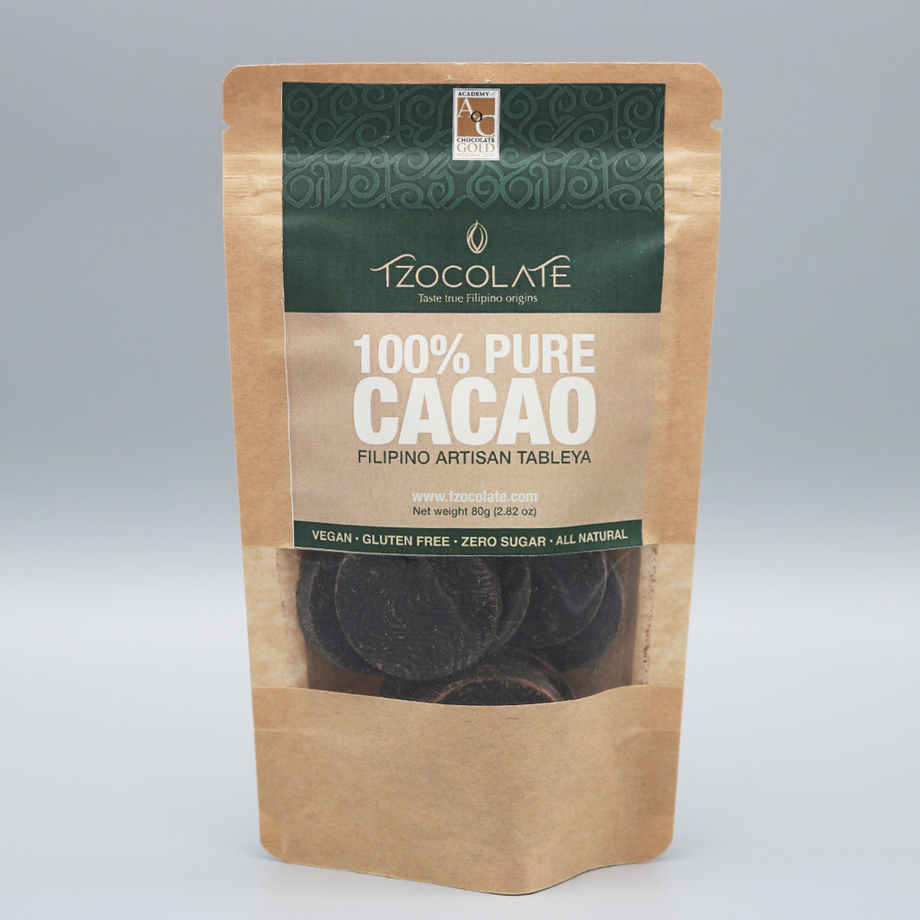 Tableya Pure 100% Pure Cacao Filipino Artisan Tableya – Tzocolaté